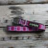 Cycle dog Fuchsia Teal Kaleidoscope hundhalsband