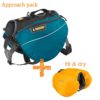 Ruffwear Approach Pack Klövjeväska Pacific Blue   hi and dry