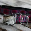 Cycle dog Fuchsia Teal Kaleidoscope hundhalsband - Image 6