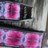Cycle dog Fuchsia Teal Kaleidoscope hundhalsband - Image 5