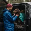 Ruffwear Dirtbag Drying Towel - Aurora Teal - Image 9